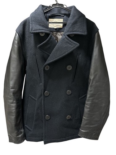 Avirex melton pea cappotto - pea,