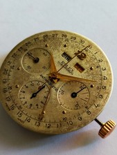 Valjoux 72c Movement Working Better To Revise Oversize Dial 33.5mm Watch Uhren