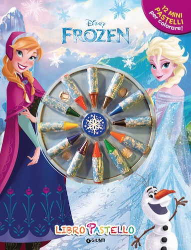 Frozen libro pastello ediz - pastello.,