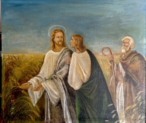Arte sacra olio tela - su, 71x81