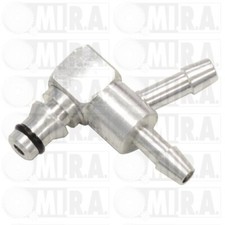 RACCORDO RECUPERO SPURGO GASOLIO NAFTA IN ALLUMINIO 3 VIE 4 A 5,5 MM