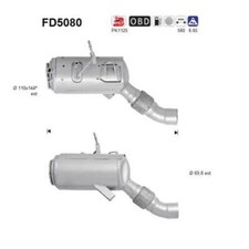 As FD5080 Fuliggine Filtro