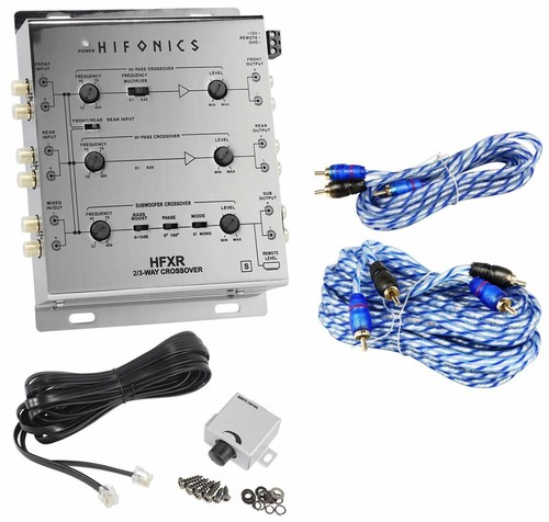 Hifonics hfxr crossover attivo - hifonics,