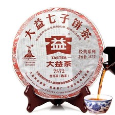 Torta da tè matura Pu-erh 357