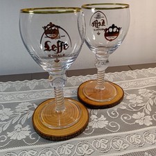 Set 2 eleganti bicchieri Leffe