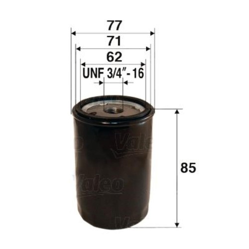Filtro olio valeo 586073 - filtro,