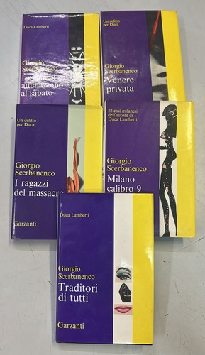 Scerbanenco traditori milano - scerbanenco,
