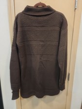 Maglione pescatore marrone SNS