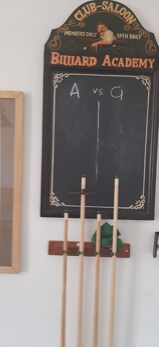 Lavagna segnapunti biliardo - lavagna,