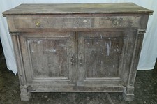 Antica Credenza Impero Piemontese in Noce - Restaurata (in corso d'opera)
