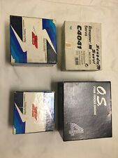 scatole MOTORI  SUPERTIGRE OS 4 GRAUPNER servo C4041 vintage rare rc empty box