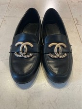 Scarpe mocassini Chanel nere