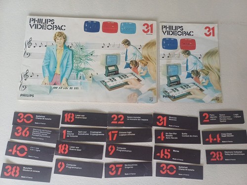Philips videopac manuali - philips, e