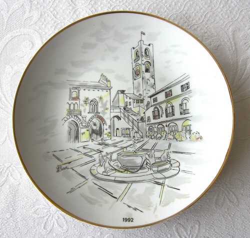 Piatto decorativo porcellana - piatto,