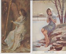 $PB/ Lotto di 13 Cartoline Riproduzione  QUADRI  di diversi PITTORI