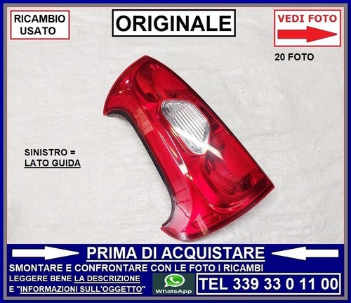 Fanale faro posteriore - faro,