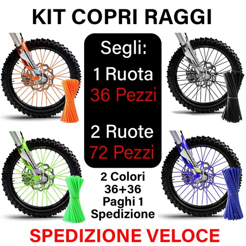 Copri raggi motocross - raggi,