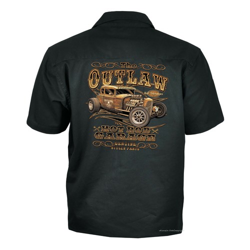 Camicia hot rod auto - rod, vintage