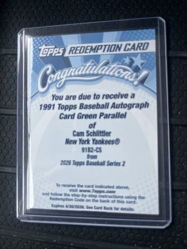 2026 topps serie cam - 2026,