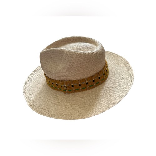 Cappello panama con nastro - panama,