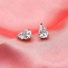 Orecchino sposa moissanite - orecchino, da