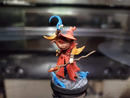 Miniatura dipinta umano mago
