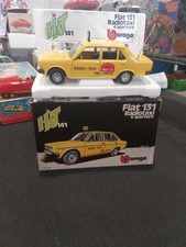 Burago HAT 141 Fiat 131 radiotaxi 4 porte scala 1.24