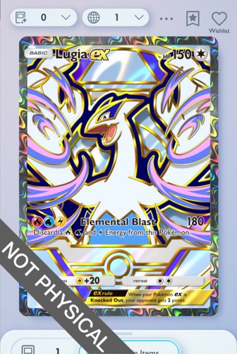 Pokemon tcg pocket lugia - tcg,