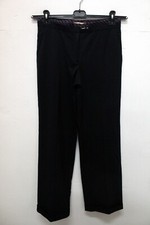Fay Jeans Donna Taglia 42 Pantalone Nero In Lana Pants Pant Logo Woman Italy