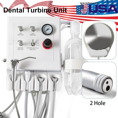Turbina dentale portatile con - turbina,