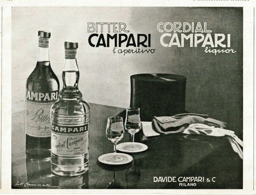 Pubblicita 1933 campari - pubblicita',