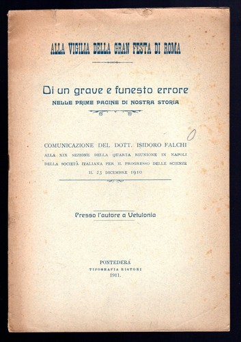 Grave funesto errore - un, e