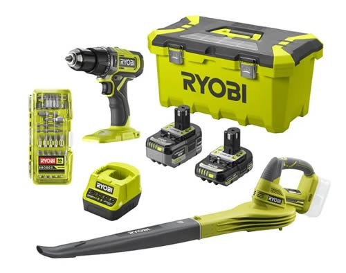 Ryobi kit trapano 18v - kit,