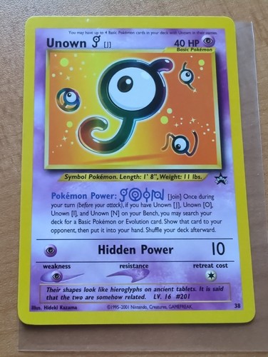 Pokemon tcg unown wotc - wotc, promo