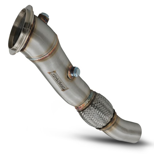 Downpipe decat inox spazzolato - inox,