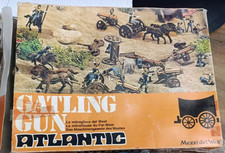 Atlantic 1/72 - FAR-WEST-STORY - US Camp 7th Cavalry + Gatling gun  - rara