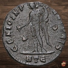 Moneta follis bizantina -