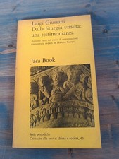 DALLA LITURGIA VISSUTA: UNA