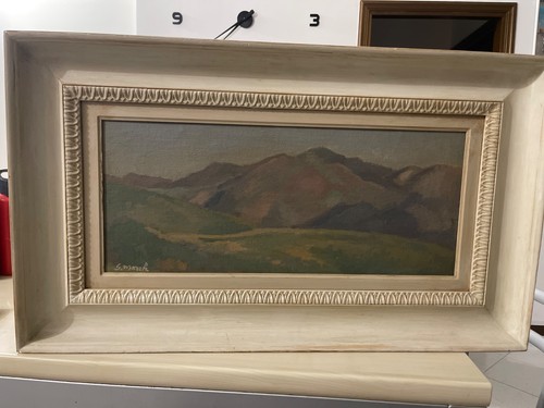 Quadro dipinto antico march - quadro,