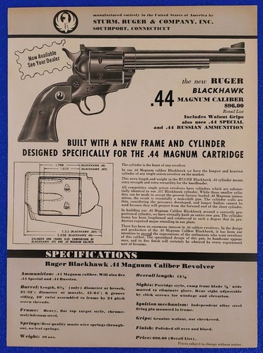 Ruger blackhawk magnum - ruger,