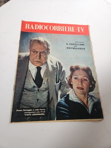 1960 radiocorriere tv - radiocorriere,