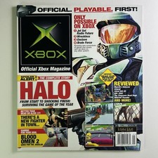 Official XBOX Magazine Jan 2002 Issue #2 HALO - Near Mint - Retro Video Games