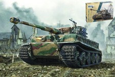 KIT MODELLINO MILITARE ITALERI CARRO ARMATO PZ.KPFW. VI TIGER I AUSF.E LATE 1/35