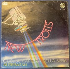 45 giri NEW TROLLS - Quella carezza della sera - Aldebaran