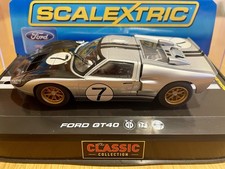 CHIP DIGITALE COME NUOVO MONTATO Scalextric C2917 Ford GT40 Mk2 1966 Le Mans n. 7 auto