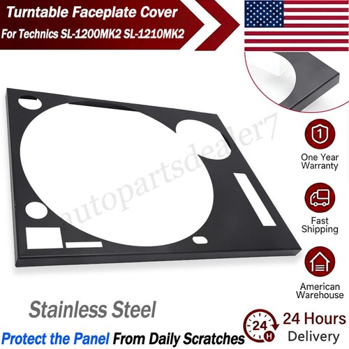 Turntable faceplate cover for - turntable,