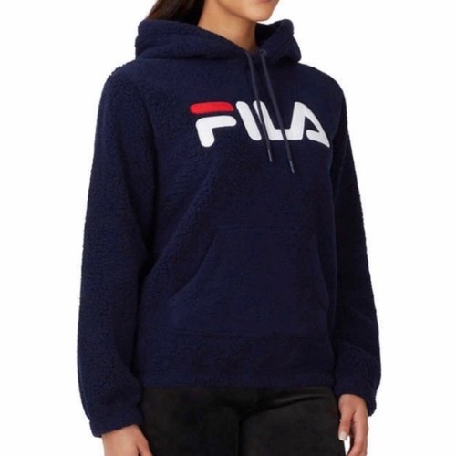 Felpa con cappuccio fila donna - felpa,
