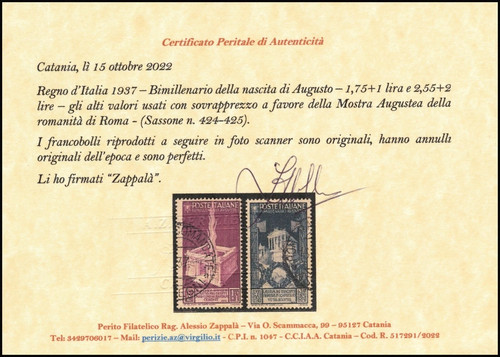 1937 italia augusto completa - 1937,