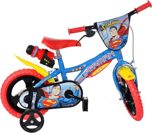 Bici superman blu rossa - bici,