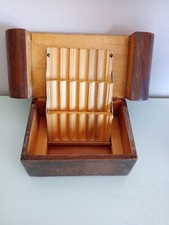 Portasigarette porta sigarette vintage in legno